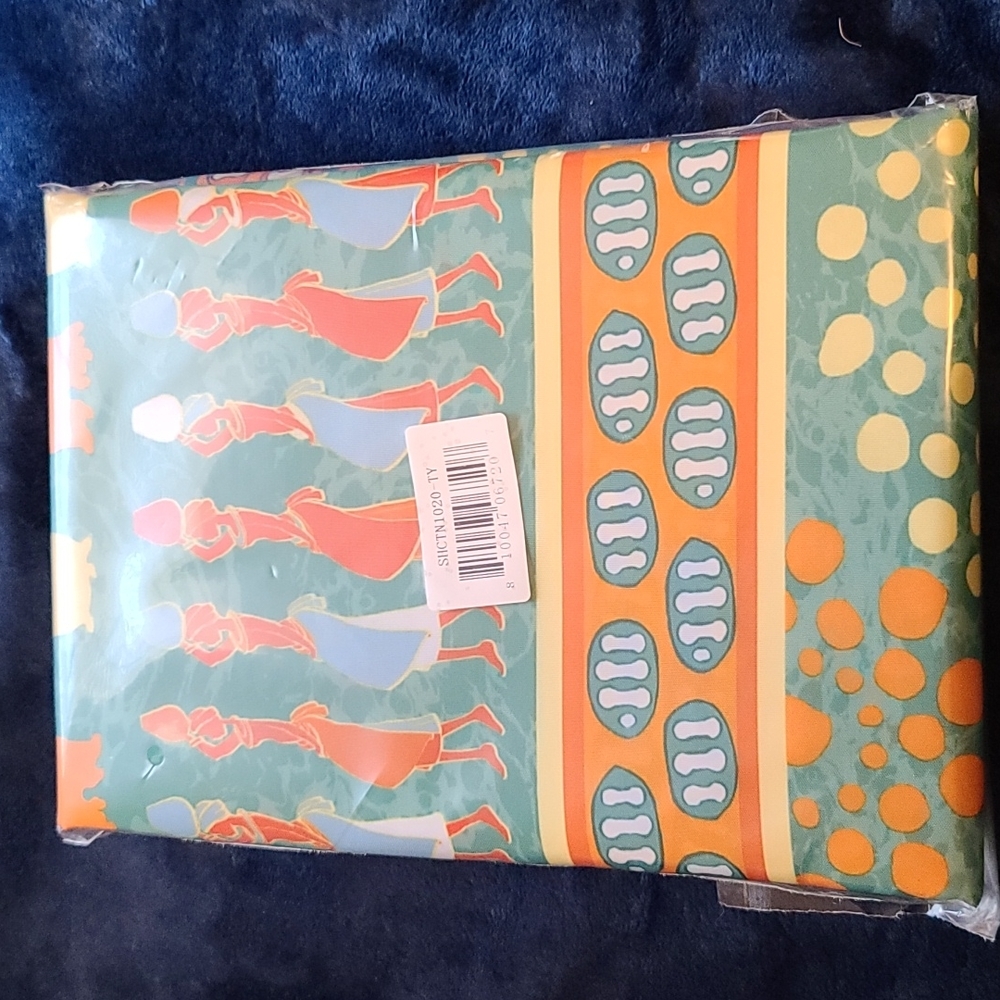 Shower curtain with hooks
